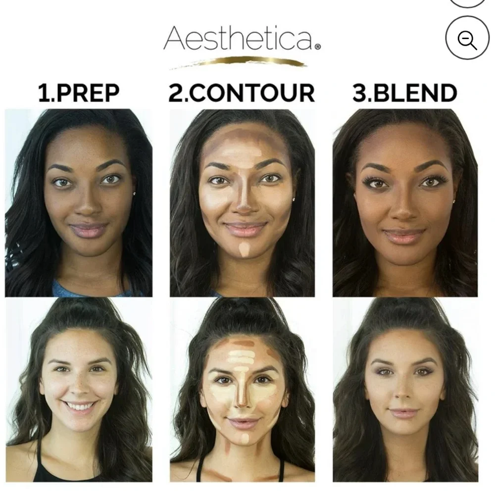 AESTHETICA Cream Contour Kit $40 NIP